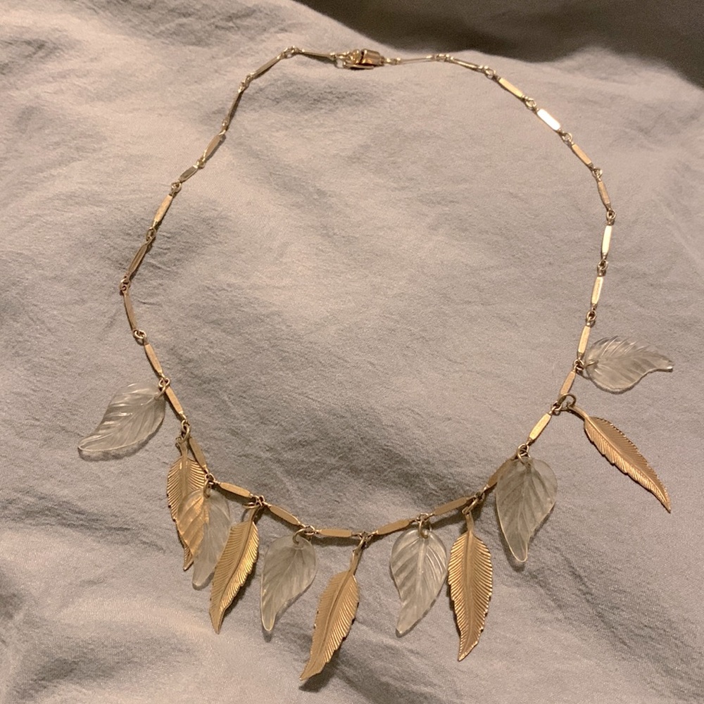 Park lane leafs necklace